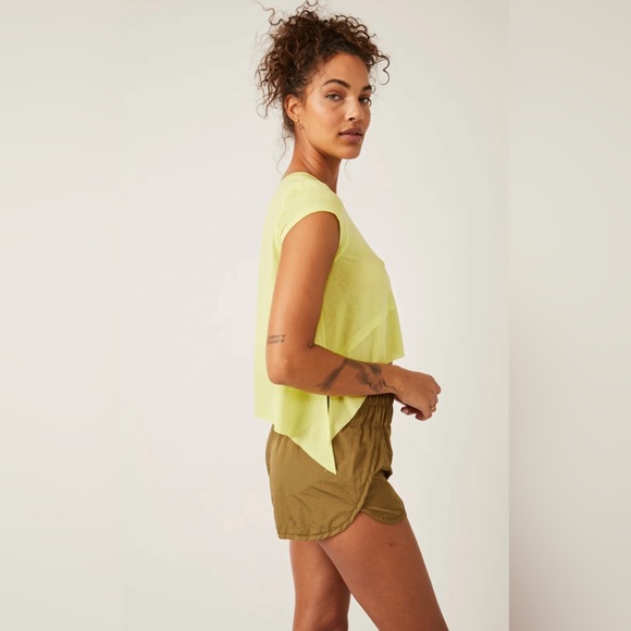 Free People! FP Movement Breezy Tempo Short Sleeve Tee NWOT! - Picture 2 of 5
